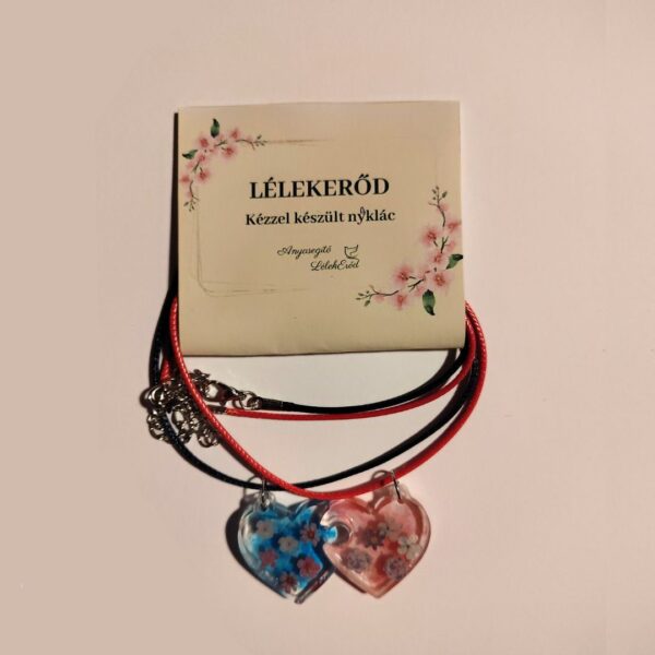 LélekErőd - Kézzel készült páros nyaklánc „Összetartozás” motívummal