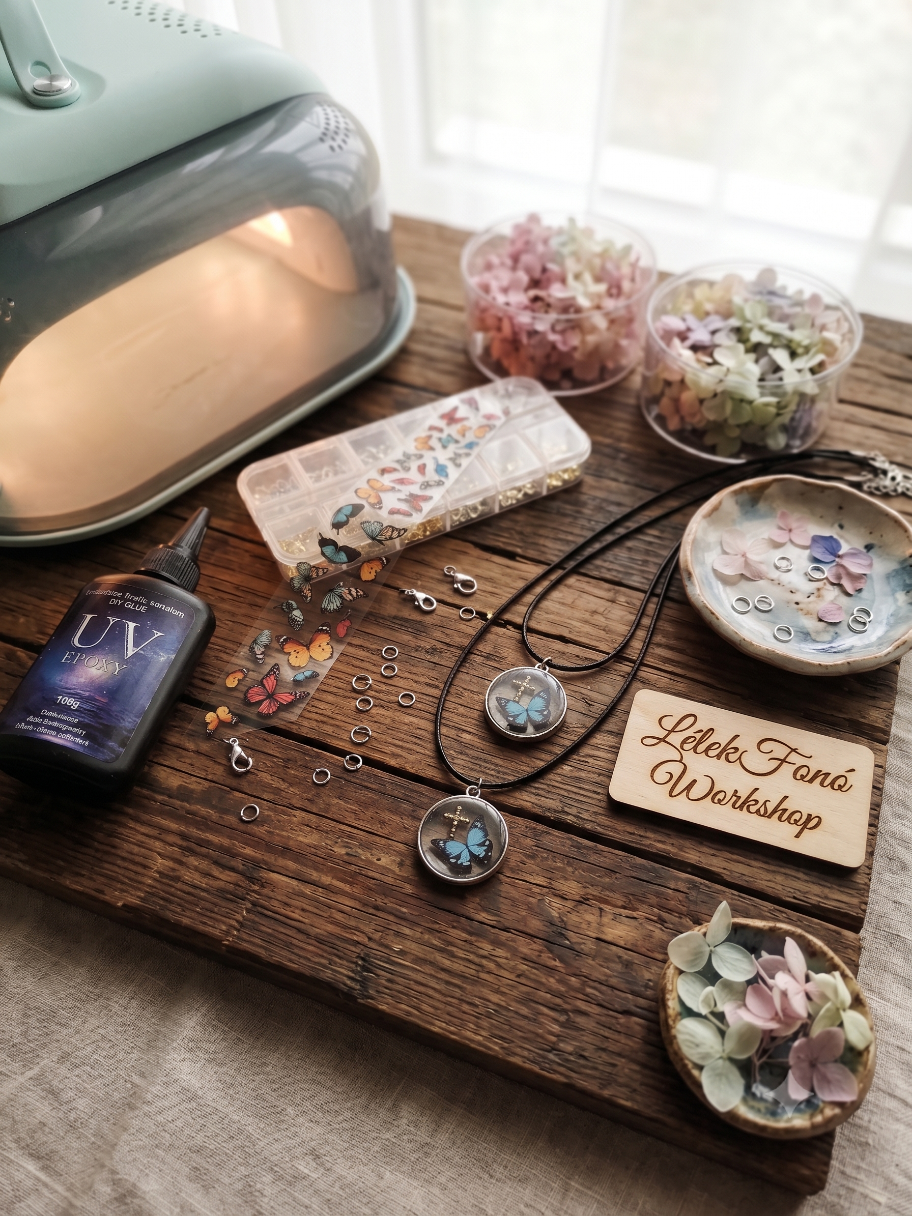 LélekFonó Workshop – Epoxigyanta medál készítés